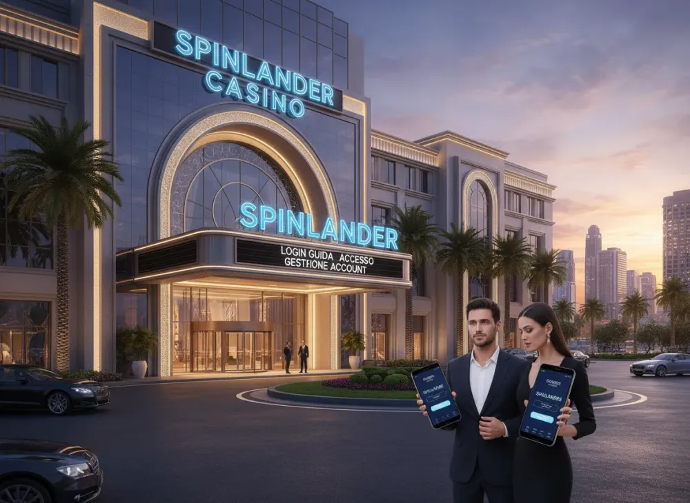 Spinlander login guida per accesso e gestione account